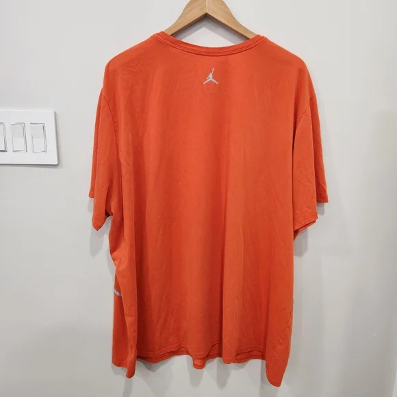Nike Air Jordan Wingspan T-Shirt Logo Retro Wing Orange RARE TEE Jumbo Size 4XL - Picture 3 of 7